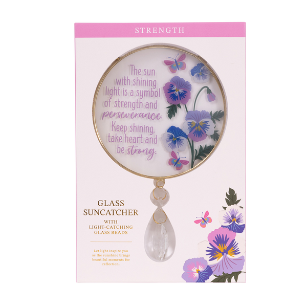 Glass Suncatcher - Strength