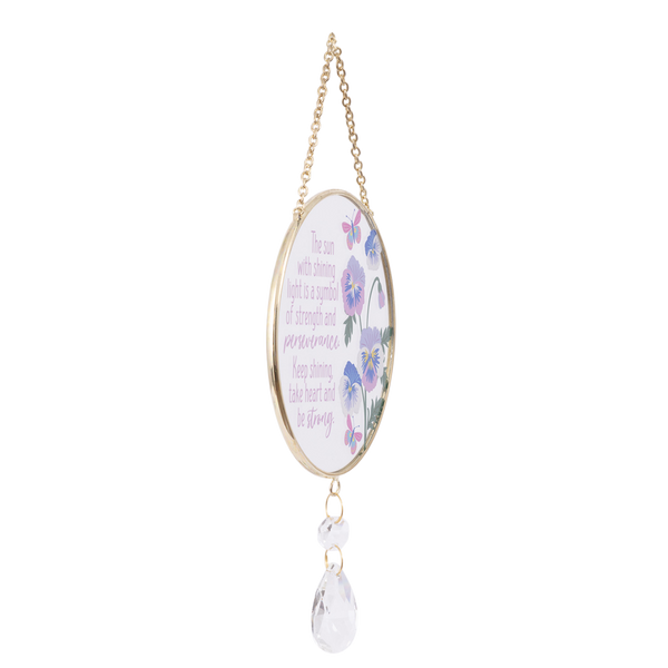 Glass Suncatcher - Strength