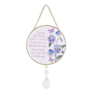 Glass Suncatcher - Strength