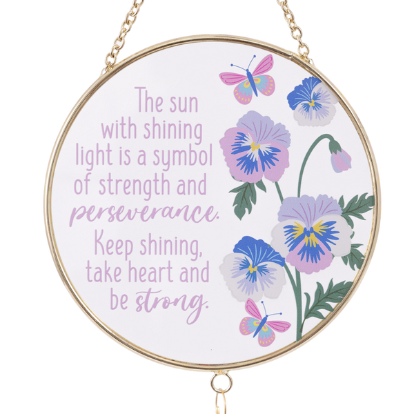 Glass Suncatcher - Strength