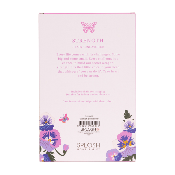 Glass Suncatcher - Strength