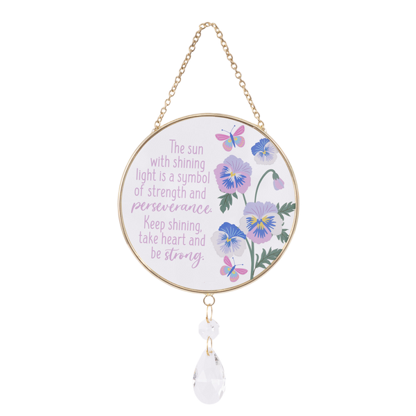 Glass Suncatcher - Strength