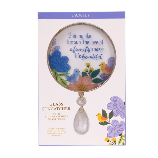 Glass Suncatcher - Family