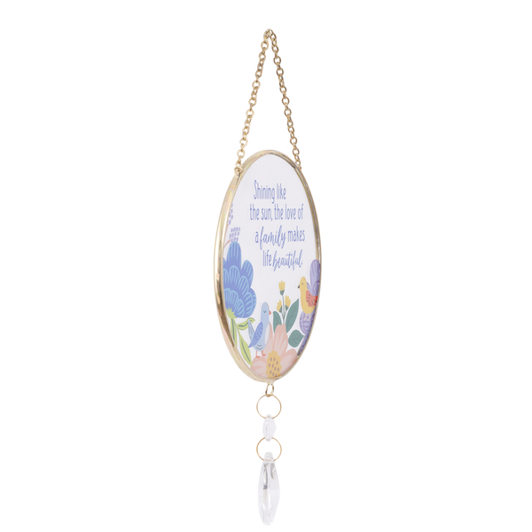 Glass Suncatcher - Family