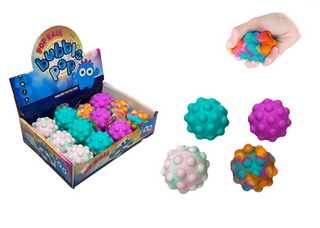 Bubble pop ball