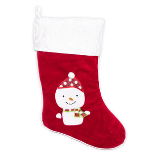 Stocking - Red Snowman