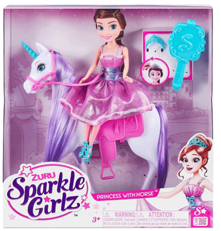 Sparkle Girlz Princess with Unicorn Playset for Little One's
