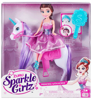 Sparkle Girlz Princess with Unicorn Playset for Little One's