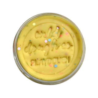 Wild Dough - Glitter Pastel Playdough - Sunshine Lollipop