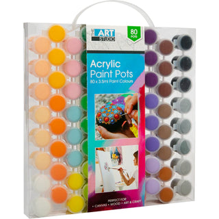 The Art Studio - Acrylic Paint Pots for all Age Group 
