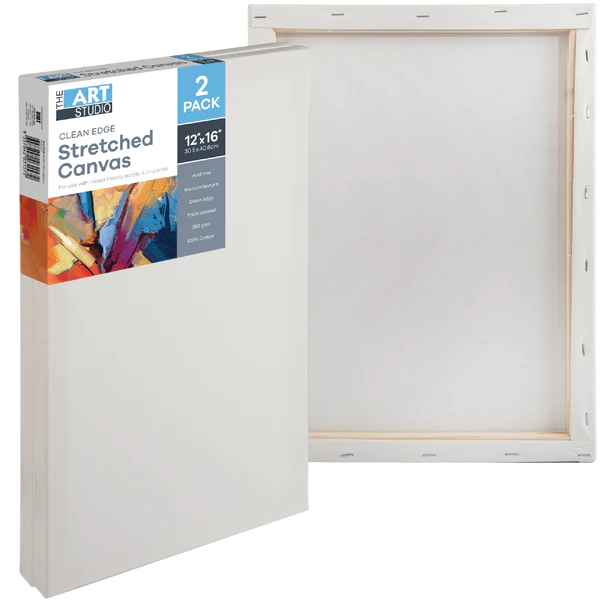 The Art Studio Thin Bar Canvas 30x40cm Pack of 2 for Everyone 2