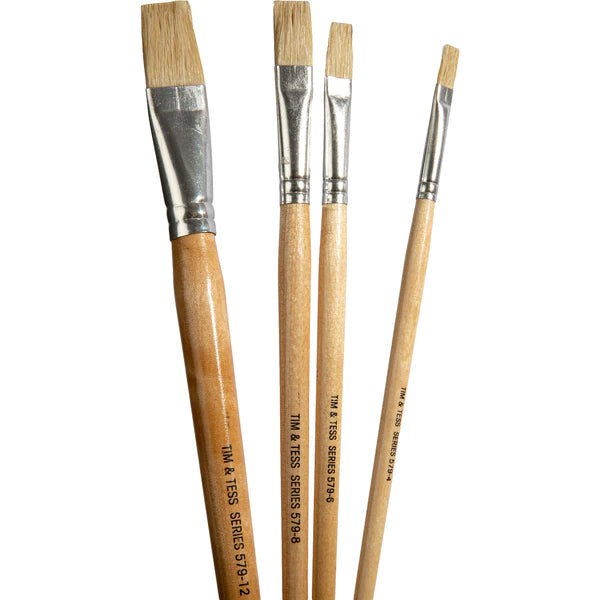 Tim & Tess Long Handle Paint Brush Set from Cambrelle's 2
