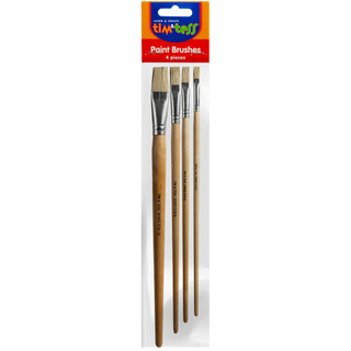 Tim & Tess Long Handle Paint Brush Set from Cambrelle's