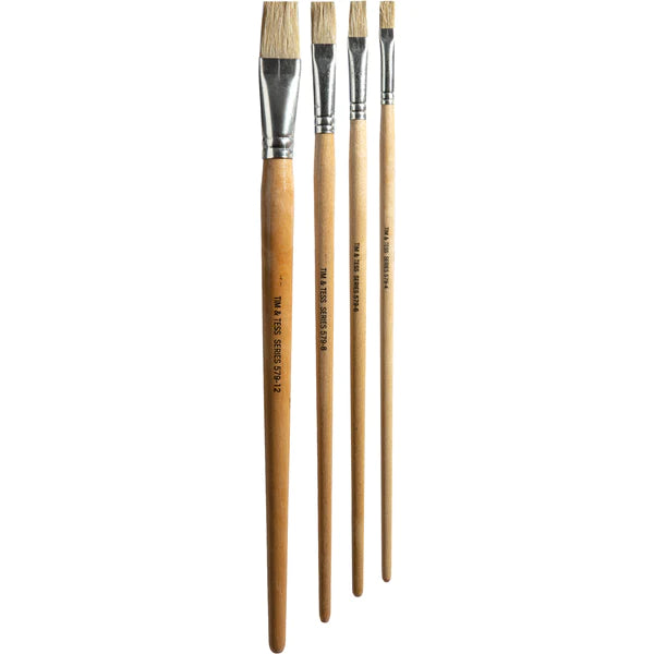 Tim & Tess Long Handle Paint Brush Set from Cambrelle's 3