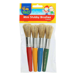 Tim & Tess Mini Stubby Brushes from Cambrelle's