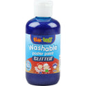 Tim & Tess Washable Glitter Poster Paint 250ml - Blue from Cambrelle's