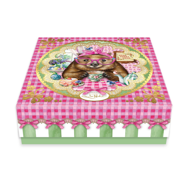 Lisa Pollock Ceramic Glam Jar - Wonda Wombat