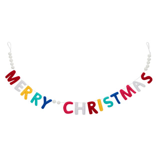 Merry Christmas Felt Bunting