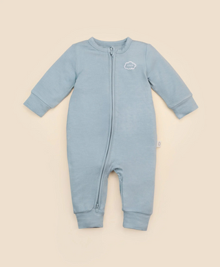 Lummi in colour - Bamboo Growsuit - Dusk Blue