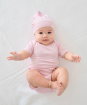 Lummi in colour - Bamboo Short Sleeve Body suit - Lavender