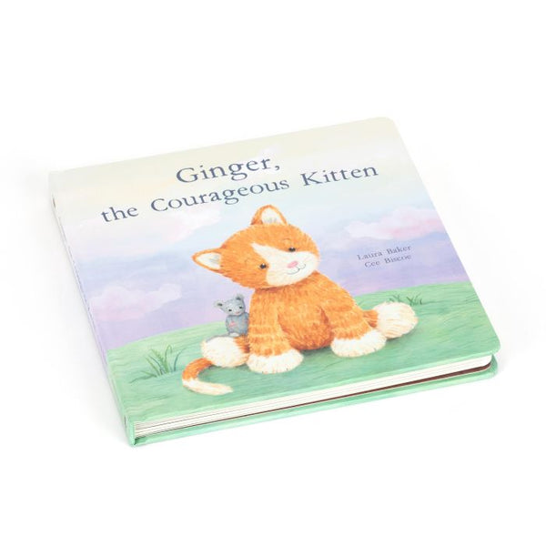 Jellycat - Ginger the courageous Kitten Book