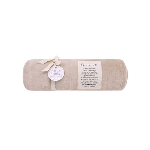Heartfelt Blanket - Grandparents