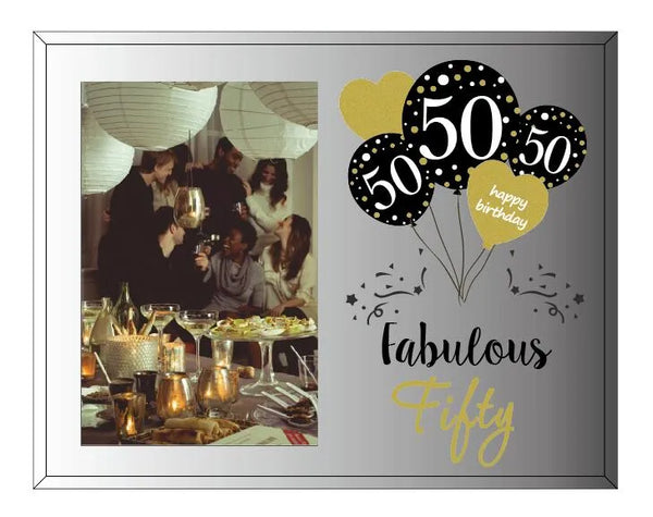 Memorable Birthday Frame - 50th