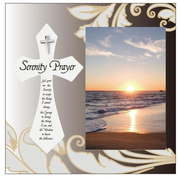 Gods Grace Glass Photo Frame - Serenity Prayer