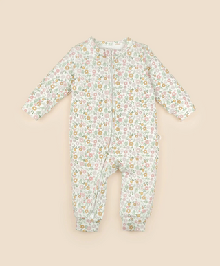 Lummi in colour - Organic Cotton Growsuit - Daisies