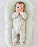 Lummi in colour - Organic Cotton Growsuit - Daisies