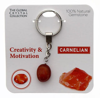 TSK - Gemstone Jewellery - Creativity & Motivation Keyring