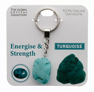 TSK - Gemstone Jewellery - Energise & Strength Keyring