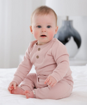 Lummi in colour - Organic Cotton Waffle Leggings - Lavender