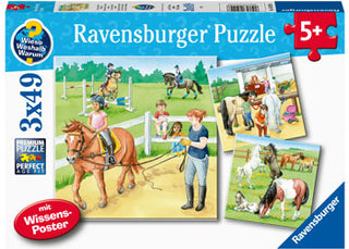 Ravensburger Puzzle - A Day at the Stables