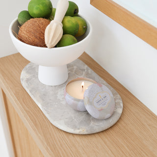 The Soi Co - Champagne Lily Decorative Tin Candle