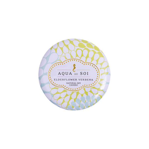 The Soi Co - Elderflower Verbena Decorative Tin Candle
