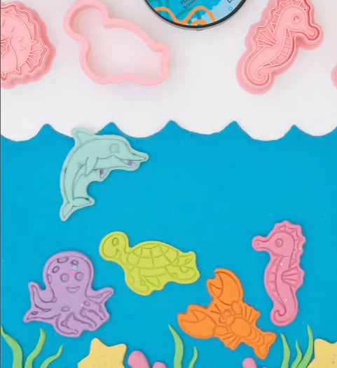 Wild Dough - Cutters & Stamp Sets - Sealife