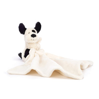 Jellycat Black & Cream Puppy Soother