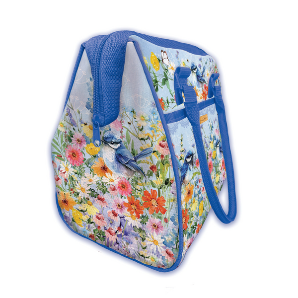 Lisa Pollock Lunch Cooler Bag - Tea Time Wrens