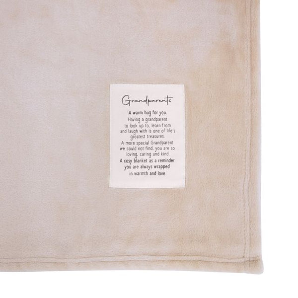 Heartfelt Blanket - Grandparents