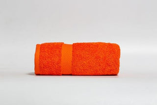 Buy orange-hand-towel Cotton Bath Towel