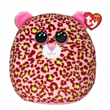 Beanie Squish A Boo 10" - Lainey the Pink Leopard