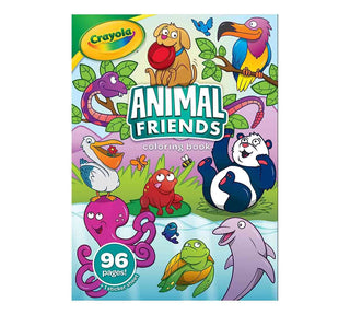 Crayola 96 page colouring book - Animal Friends