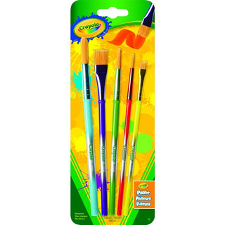 Crayola 5 pack paint Brushes
