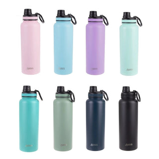 Oasis Double Walled Insulated "Challenger" Sports Bottle with Screw Cap Lip 1.1L