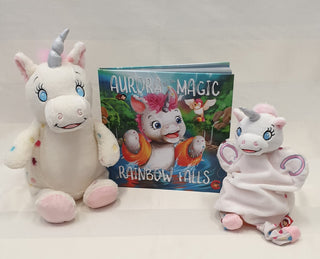 Cubbies Book, Puppet and Toy deal - Unicorn