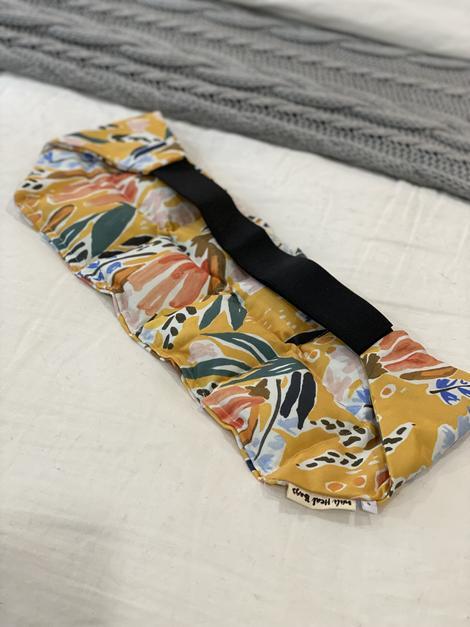 Wili Heat Bags - Back Wrap - Yellow Floral