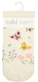 Toshi Organic baby socks - Dancing Butterflies