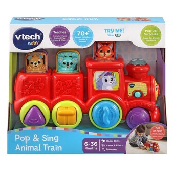 Vtech - Pop & Sing Animal Train