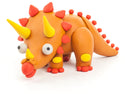 Hey Clay - Air Dry Clay 5 Can Triceratops